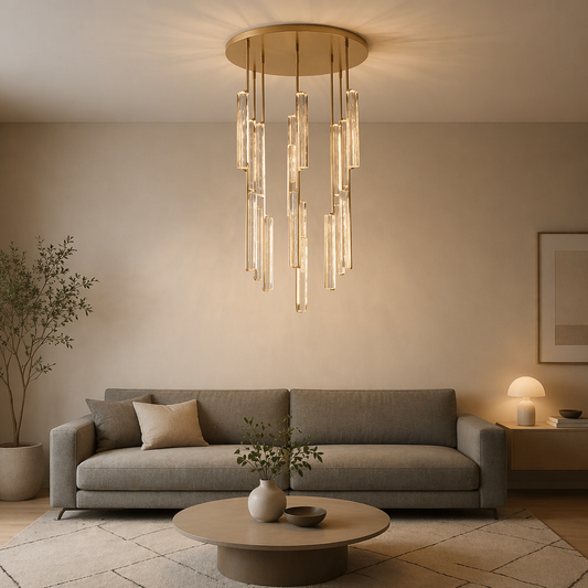Crystal Round Chandelier