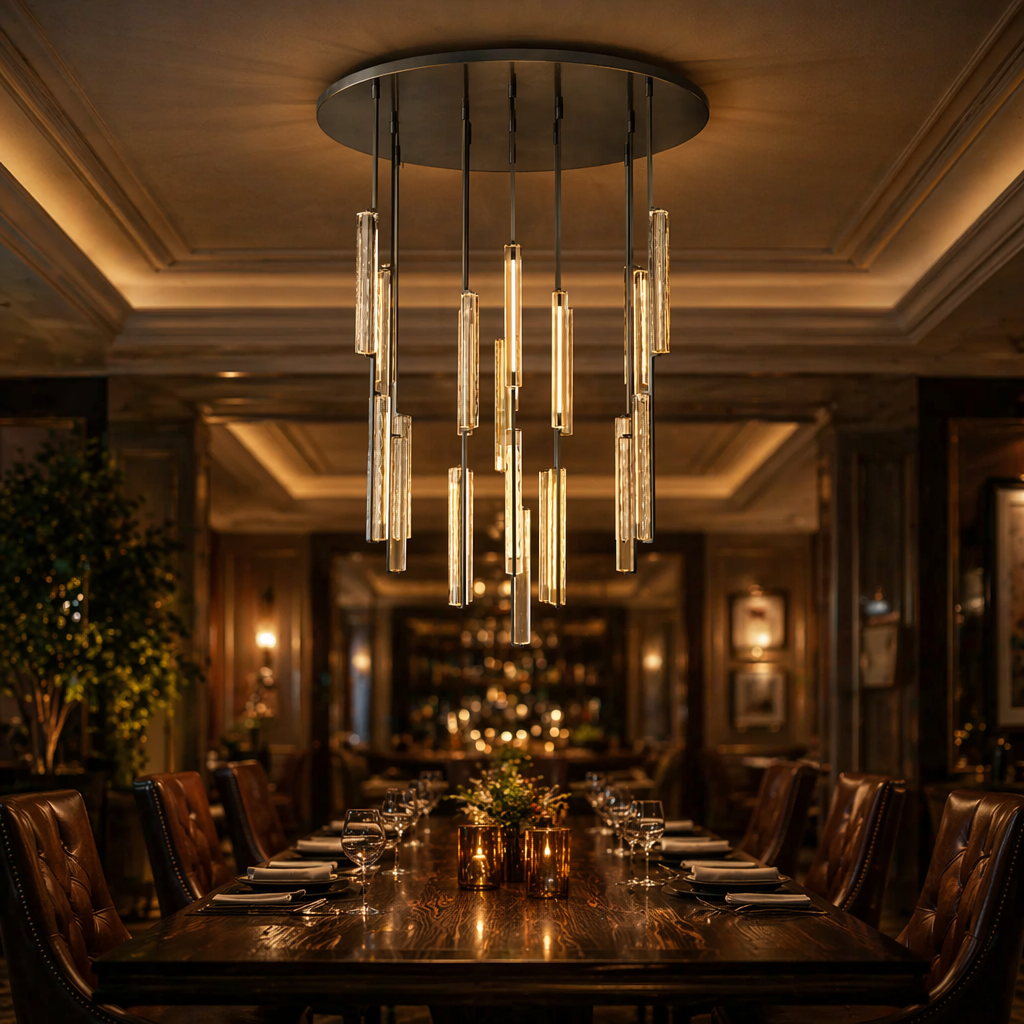 Crystal Round Chandelier