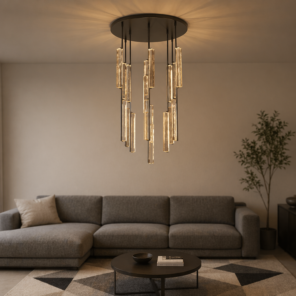 Crystal Round Chandelier