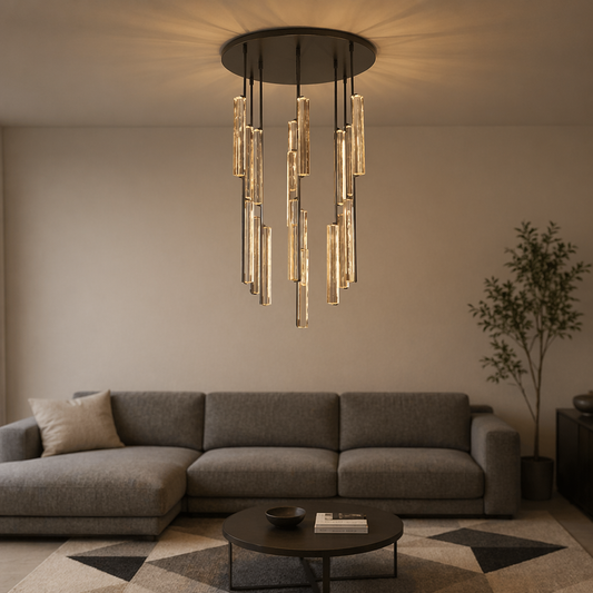 Crystal Round Chandelier