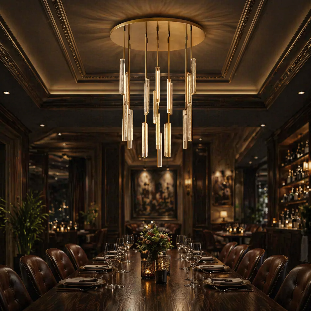 Crystal Round Chandelier