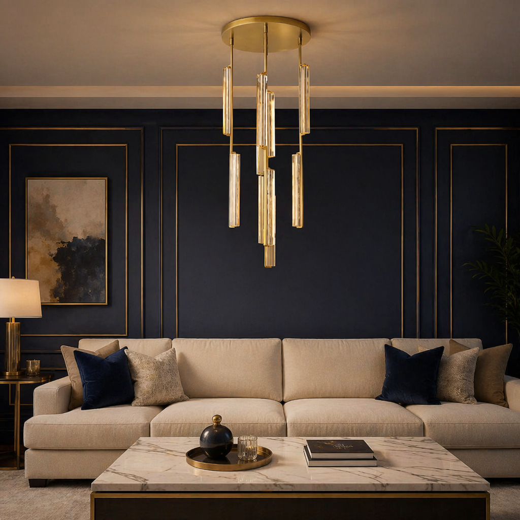 Crystal Round Chandelier