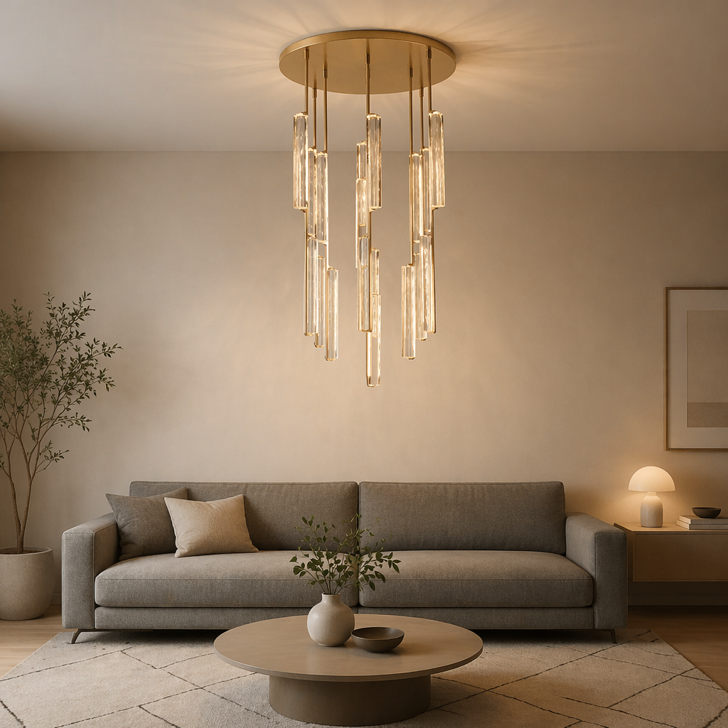 Crystal Round Chandelier