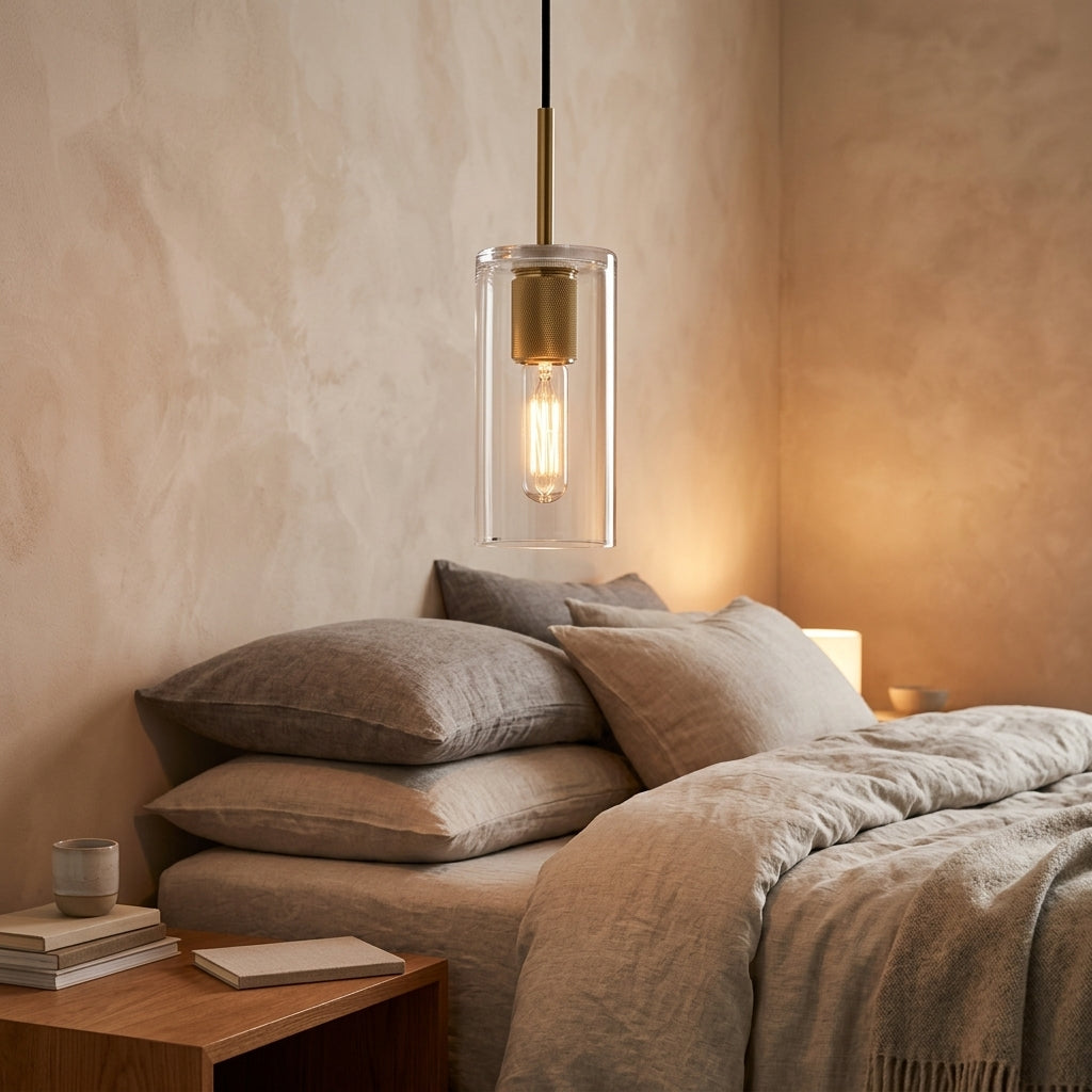 Utilitaire Cylinder Shade Pendant