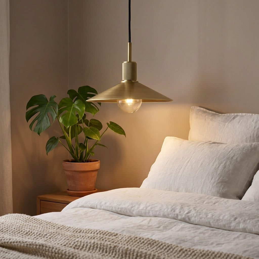 Utilitaire Metal Slope Shade Pendant