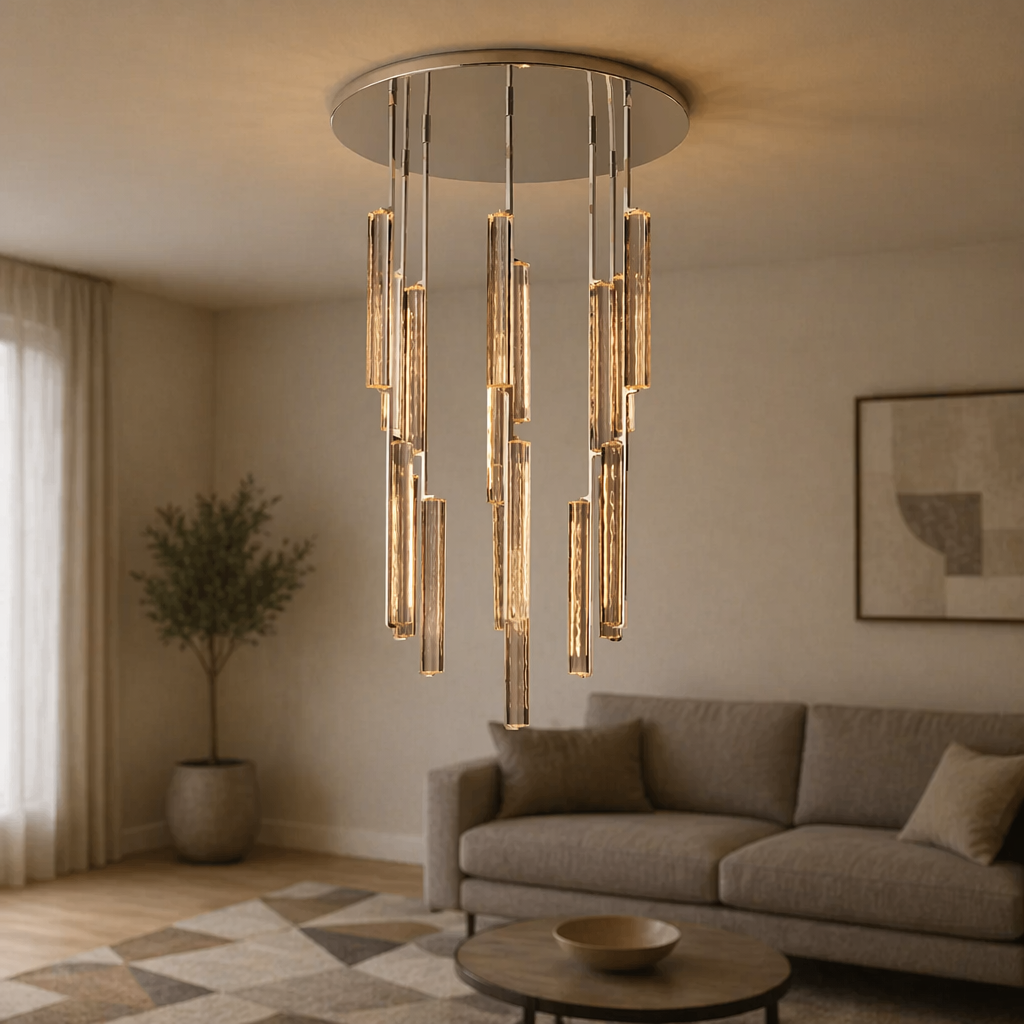 Crystal Round Chandelier
