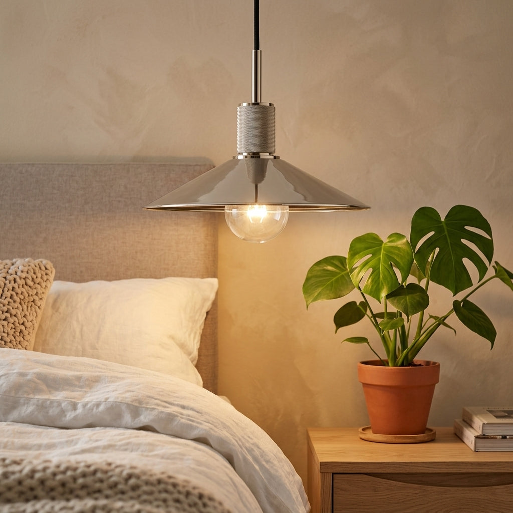 Utilitaire Metal Slope Shade Pendant