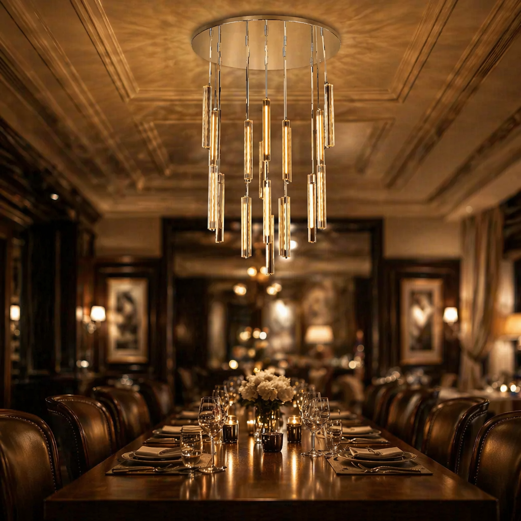 Crystal Round Chandelier