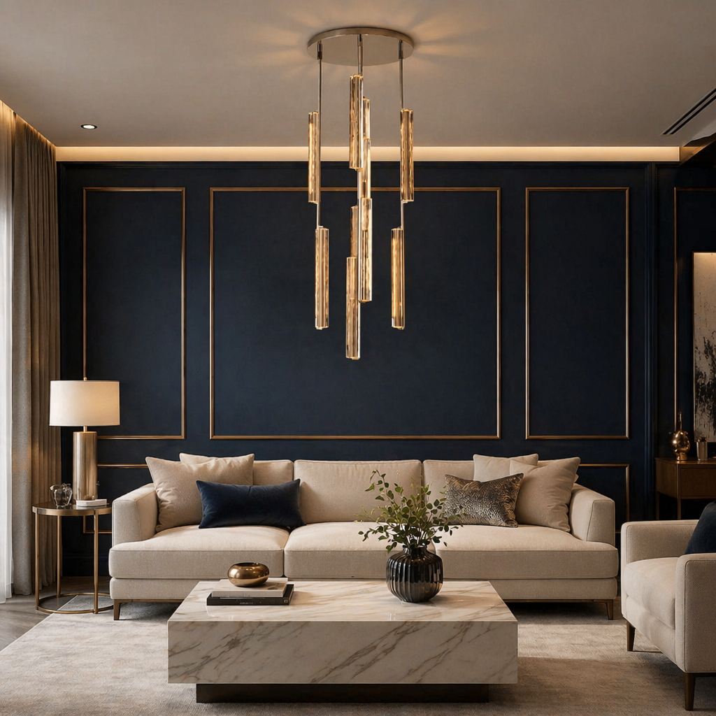Crystal Round Chandelier